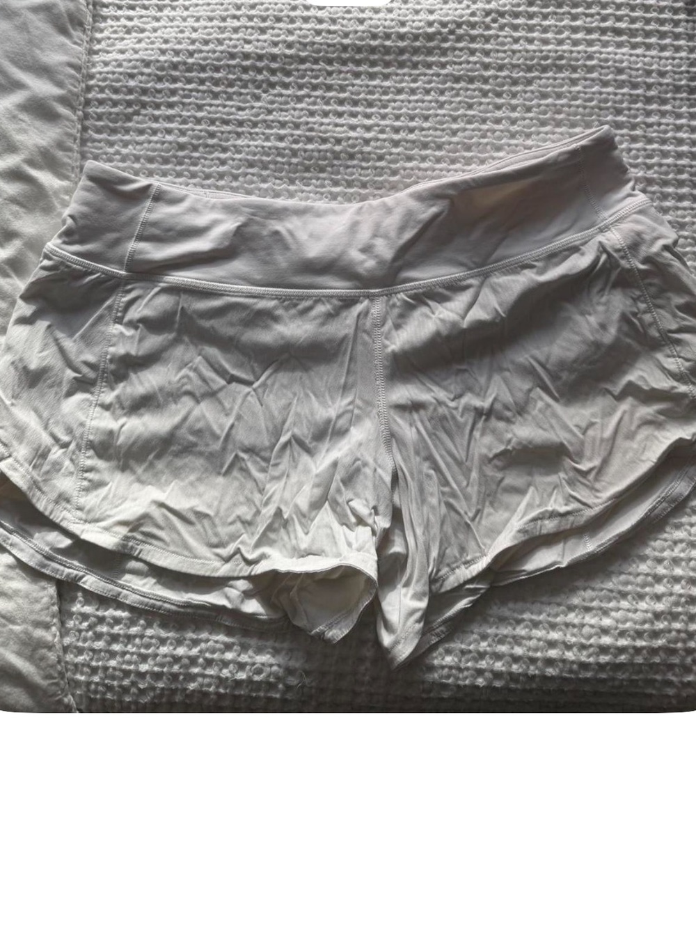 lululemon athletica Women's White Athletic Shorts